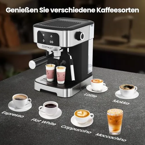 COSTWAY Espressomaschine UC 6