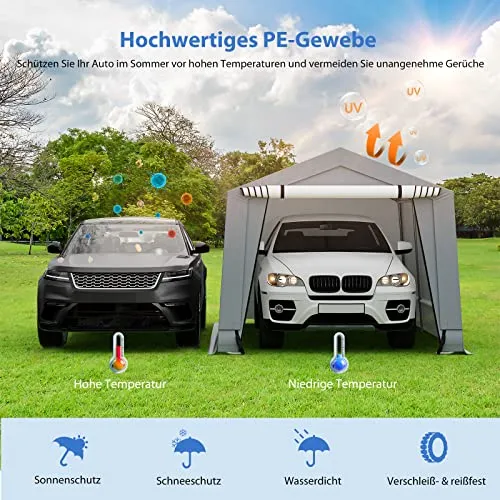 COSTWAY Garagenzelt UC 2