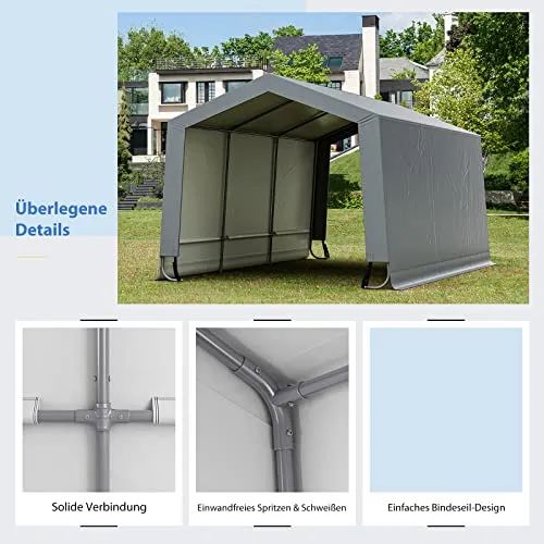 COSTWAY Garagenzelt UC 3