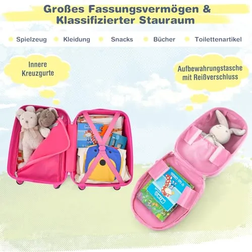 COSTWAY Kinderkoffer UC 3