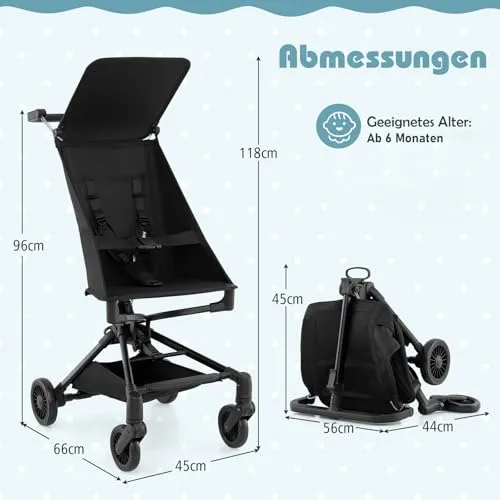 COSTWAY Kinderwagen UC 2