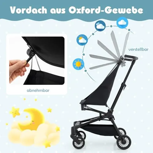 COSTWAY Kinderwagen UC 3
