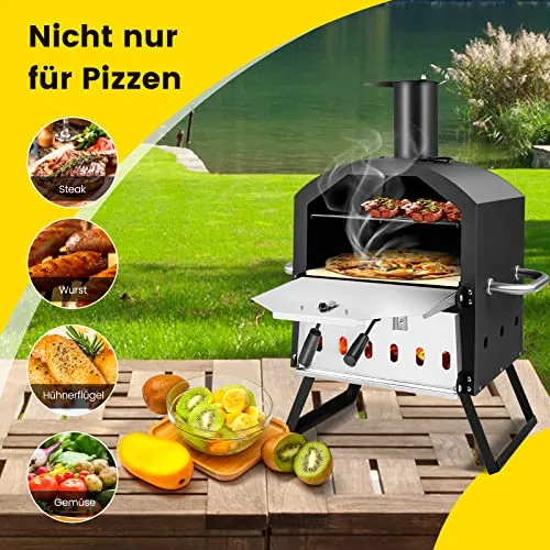 COSTWAY Pizzaofen UC 3