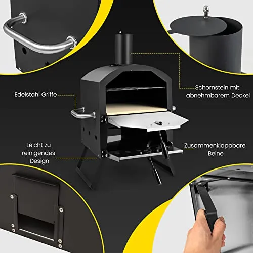 COSTWAY Pizzaofen UC 7
