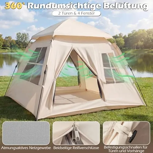 COSTWAY Pop Up Zelt UC 7