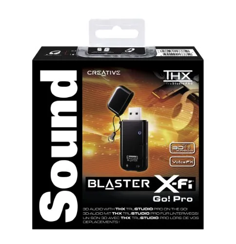 Creative Soundblaster X-Fi Go! Pro 3