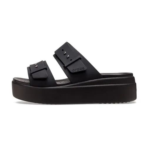 Crocs Brooklyn Buckle Low Wedge 2