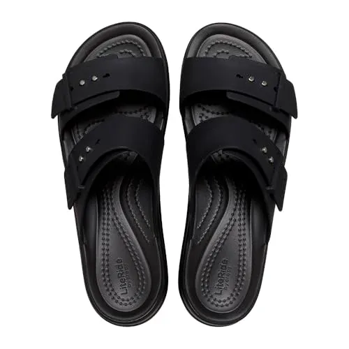 Crocs Brooklyn Buckle Low Wedge 4