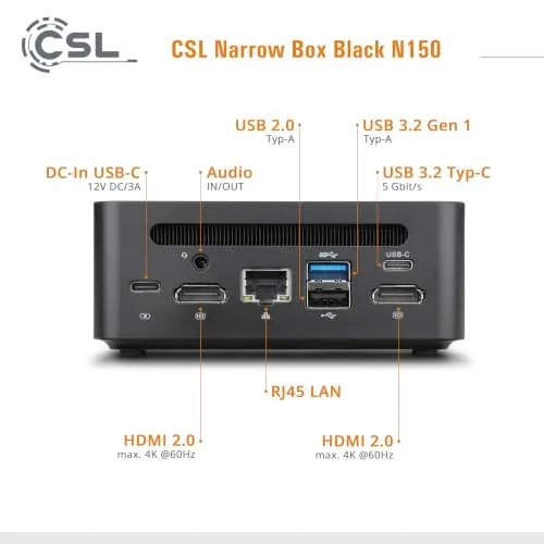 CSL-Computer Mini PC N150 4