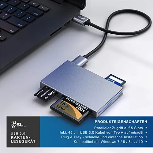 CSL UC 5 in 1 Kartenleser 2