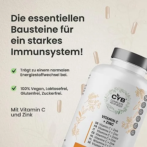 CYB Vitamin C + Zink 4