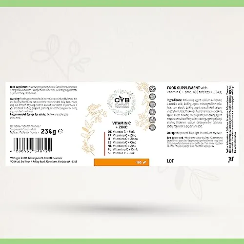 CYB Vitamin C + Zink 5
