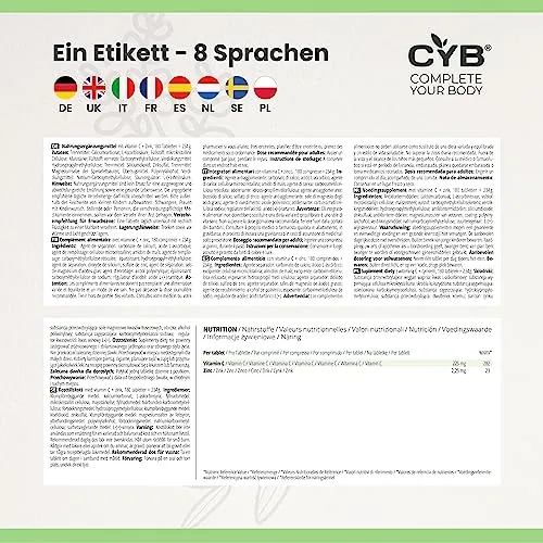 CYB Vitamin C + Zink 6