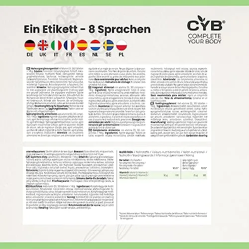 CYB Vitamin D3 5