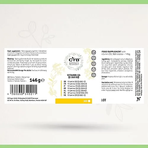 CYB Vitamin D3 6