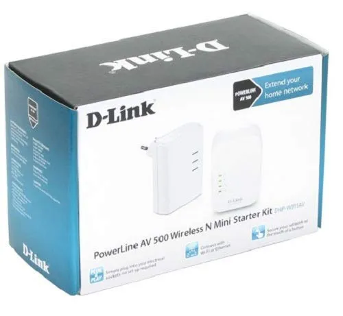 D-Link PowerLine AV 500 Wireless N Mini Starter Kit (DHP-W311AV) 4