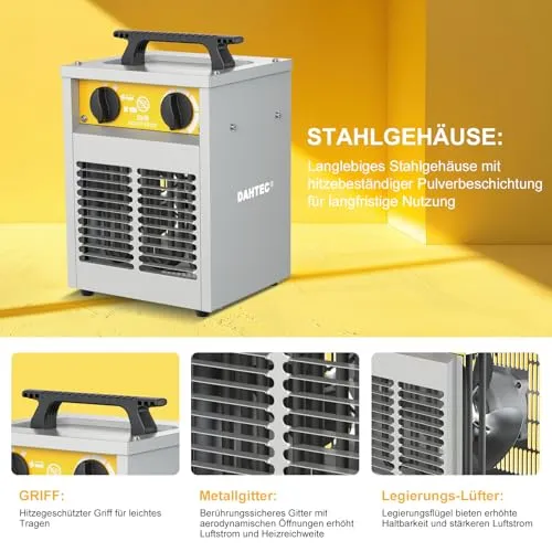 DAHTEC Heizlüfter UC 3