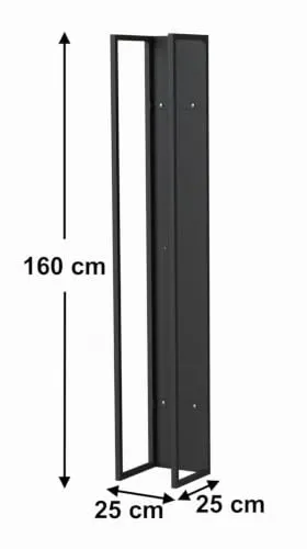 DanDiBo Kaminholzregal UC 2