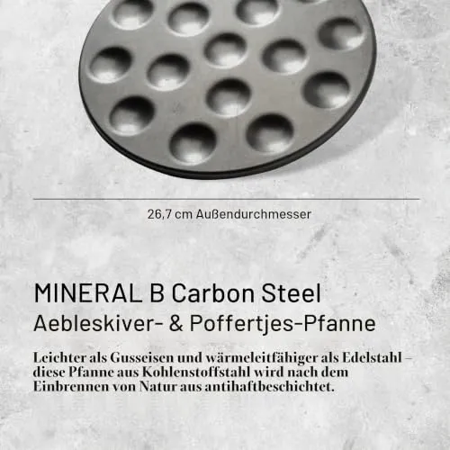 de Buyer Poffertjes-Pfanne MINERAL B 3