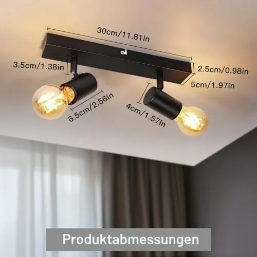 Dehobo Deckenstrahler 2 Flammig 5
