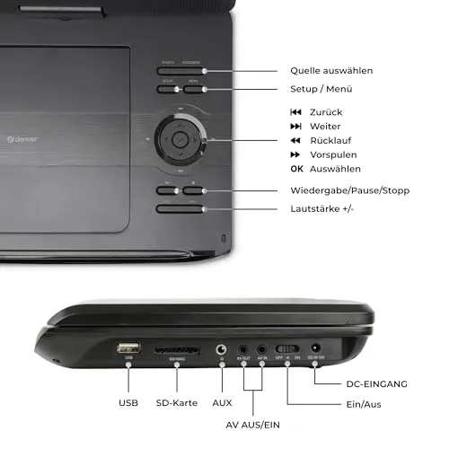 Denver DVD-Player UC 2