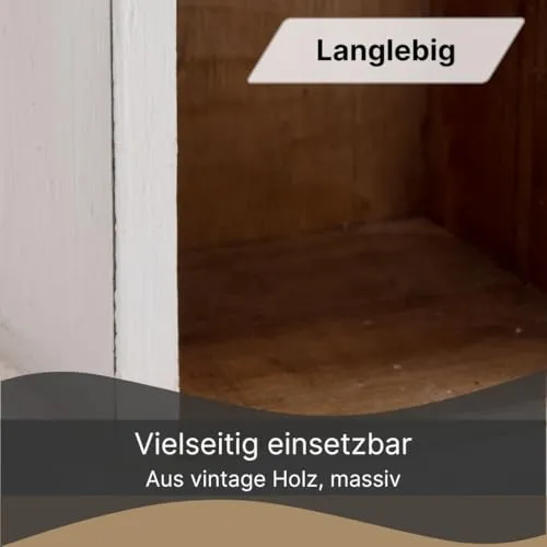DESIGN DELIGHTS Rustikales CD Regal 6