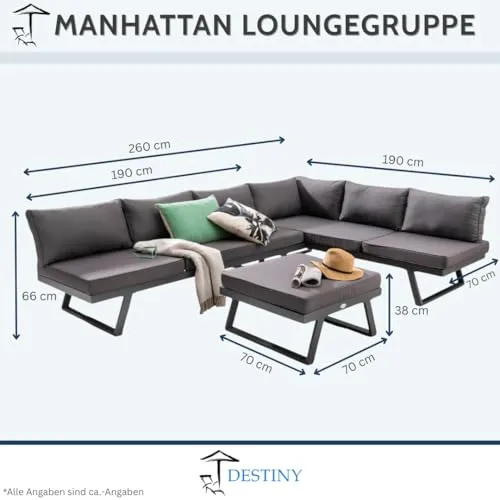 Destiny Loungegruppe Manhattan 4