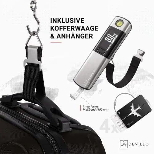 Devillo Hartschalenkofferset 3