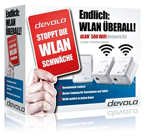 Devolo dLAN 500 WiFi Network Kit 4
