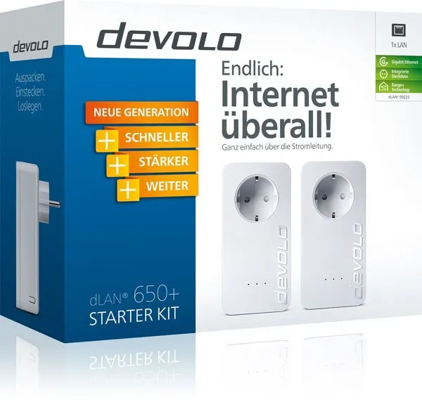 Devolo dLAN 650+ (Starter Kit)