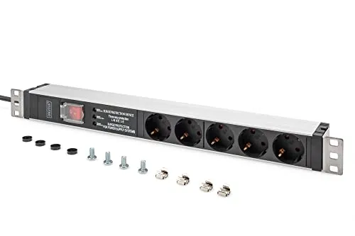 DIGITUS 19 Zoll Steckdosenleiste 7