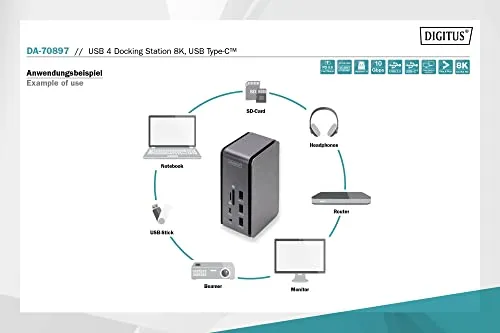 DIGITUS Dockingstation UC 5