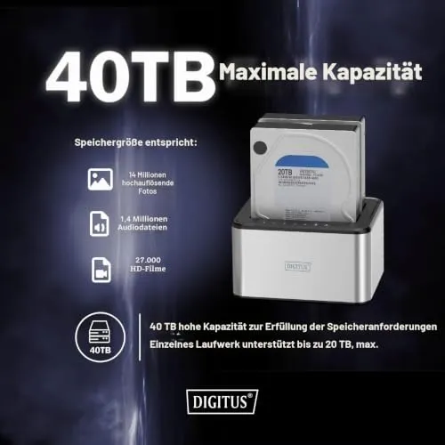 DIGITUS HDD Dockingstation 3