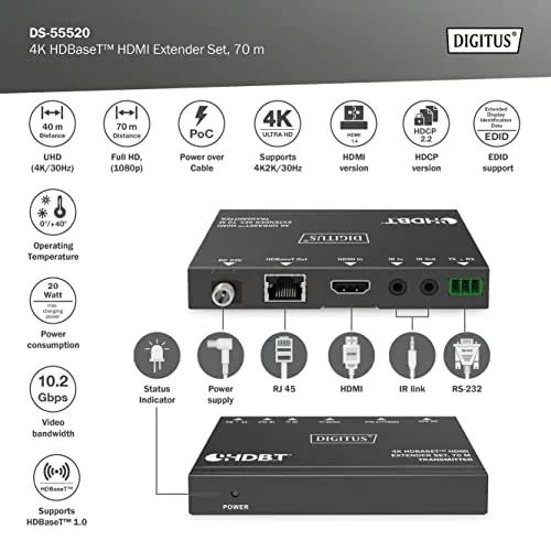DIGITUS HDMI Extender 3