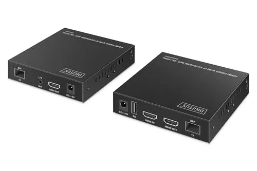 DIGITUS HDMI Fiber KVM IP Extender UC