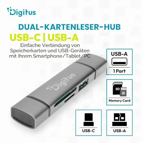 DIGITUS Kartenleser UC 2