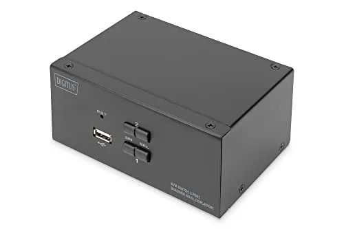 DIGITUS KVM-Switch 2-Port