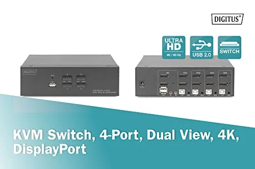 DIGITUS KVM-Switch UC 2