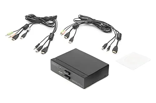 DIGITUS KVM-Switch UHD 4K@30Hz 7