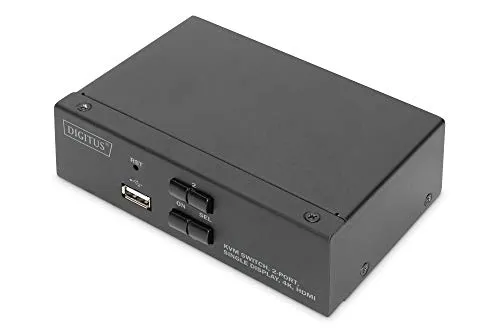 DIGITUS KVM-Switch UHD 4K@30Hz