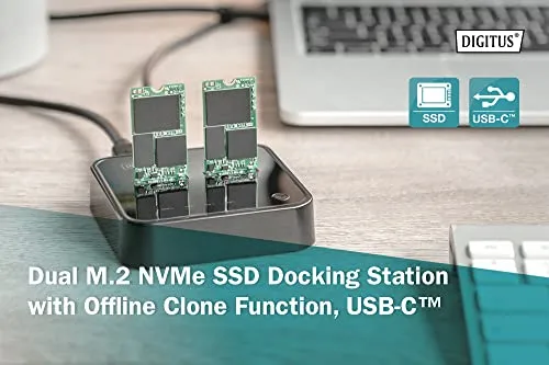 DIGITUS M.2 NVMe Docking Station UC 2