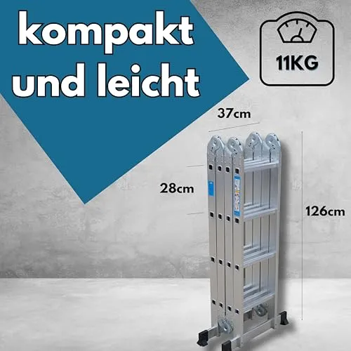 DIVID Aluleiter 4,7 Meter 4
