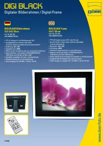 Dörr DIGI BLACK 10,4''