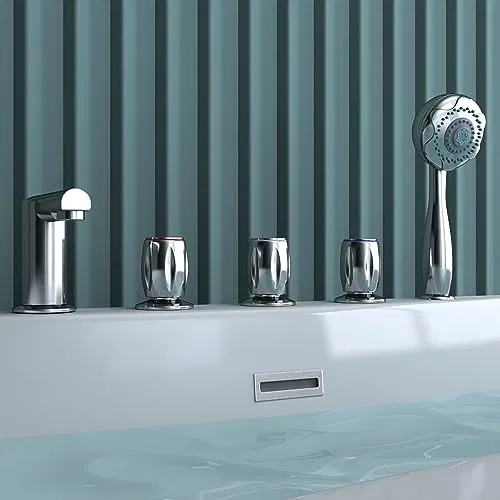 doporro Freistehende Badewanne 5