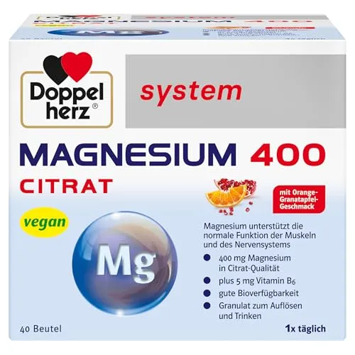 Doppelherz MAGNESIUM 400 CITRAT