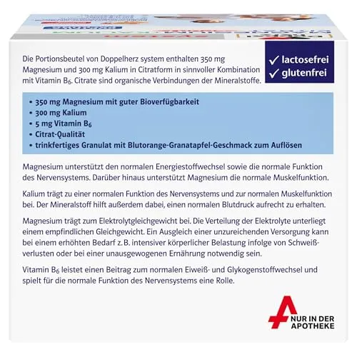 Doppelherz MAGNESIUM + KALIUM CITRAT