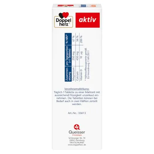 Doppelherz Magnesium Plus D3 3