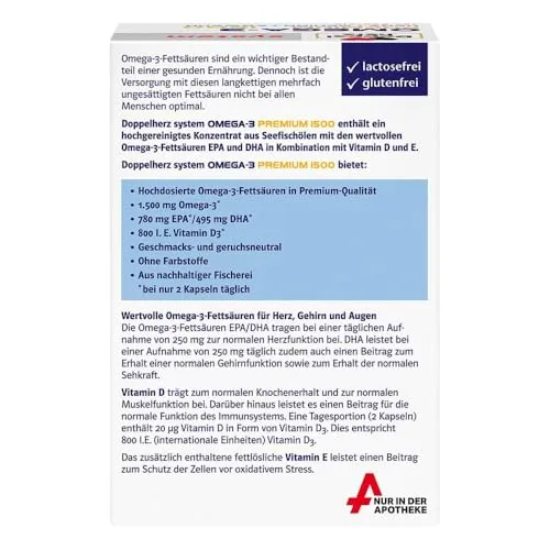 Doppelherz Omega-3 Premium 1500 2