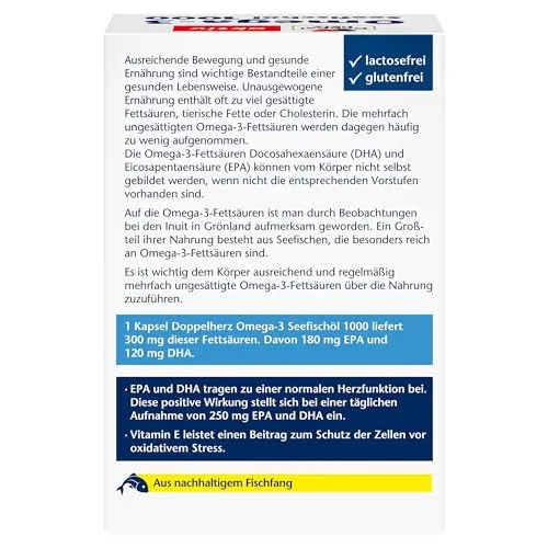 Doppelherz Omega-3 Seefischöl 1000