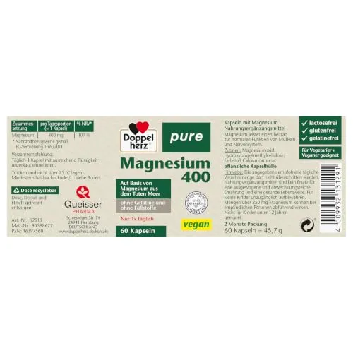 Doppelherz pure Magnesium 400 4